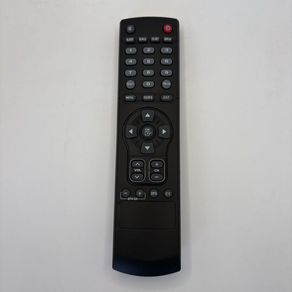Universal TV Remote Control Black Replacement Remote DTV CH EPG CC No Brand